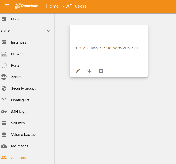 OpenRC file download location
