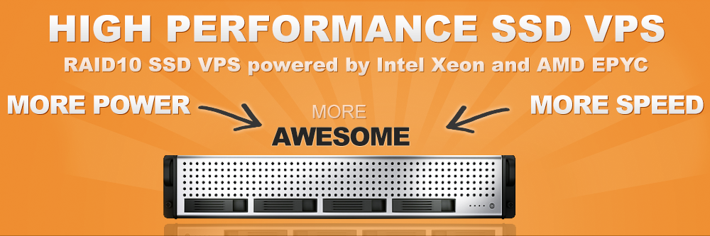 High Performance SSD VPS